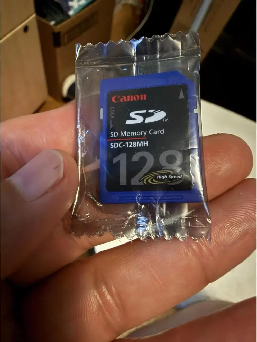 Canon SD 128MB Memory Card Secure Digital Phone/Camera/Camcorder/PDA SDC-128MH